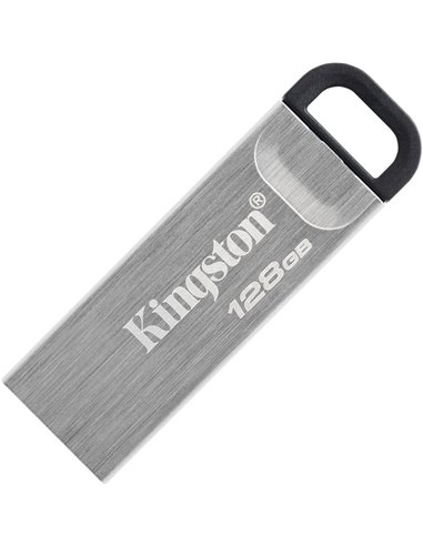 USB Flash накопитель Kingston DataTraveler Kyson, 128Гб, Серебристый