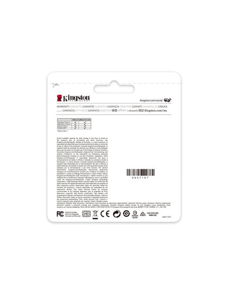 USB Flash накопитель Kingston DataTraveler Kyson, 128Гб, Серебристый