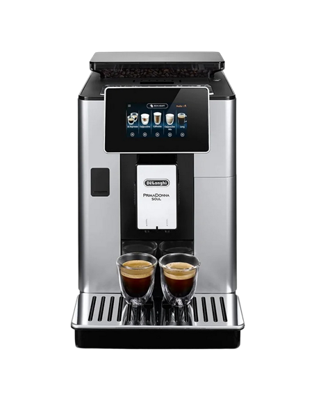 Espressor automat De'Longhi ECAM610.55.SB, Argintiu / Negru