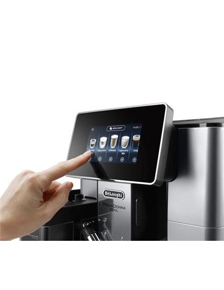 Кофемашина De'Longhi ECAM610.55.SB, Серебристый|Черный
