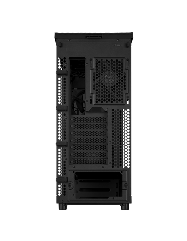 Carcasă PC ASUS ProArt PA401 Wood TG, Midi-Tower, Fără PSU, Negru