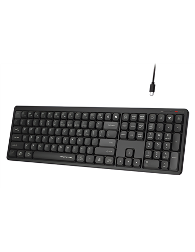 Tastatură A4Tech FBX55C, Fără fir, Gri