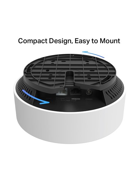 Whole-Home Mesh Dual Band Wi-Fi 6 System TP-LINK, "Deco X50-PoE(2-pack)", 3000Mbps, MU-MIMO, 2.5Gbps