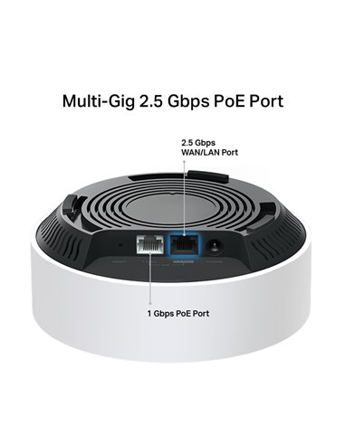 Whole-Home Mesh Dual Band Wi-Fi 6 System TP-LINK, "Deco X50-PoE(2-pack)", 3000Mbps, MU-MIMO, 2.5Gbps