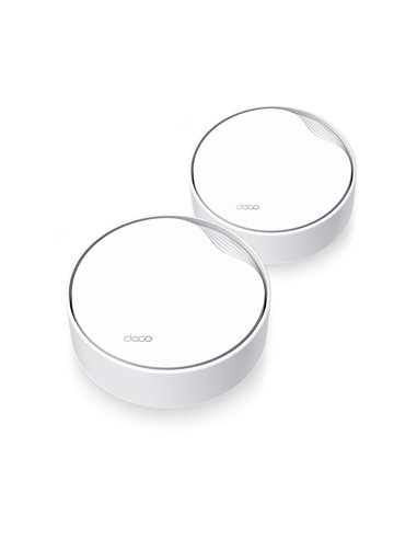 Whole-Home Mesh Dual Band Wi-Fi 6 System TP-LINK, "Deco X50-PoE(2-pack)", 3000Mbps, MU-MIMO, 2.5Gbps