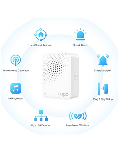 Центр управления TP-LINK Tapo H100, Белый