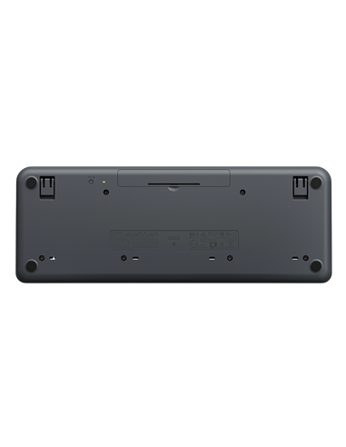 Клавиатура Logitech K250, Беспроводное, Графитовый