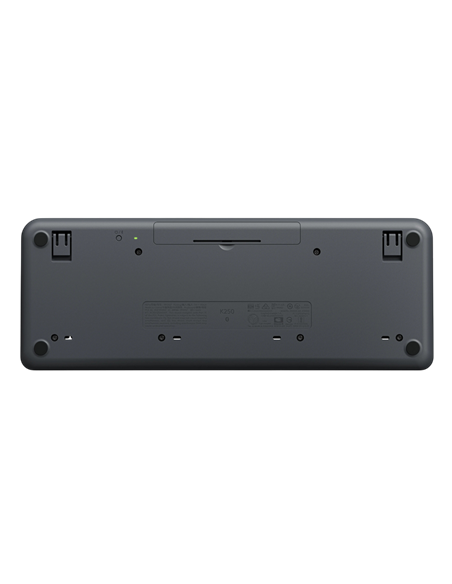 Клавиатура Logitech K250, Беспроводное, Графитовый