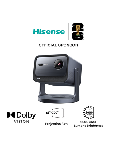 Умный проектор Hisense C2, 3000ANSI Lumens, HD (1280 x 700)
