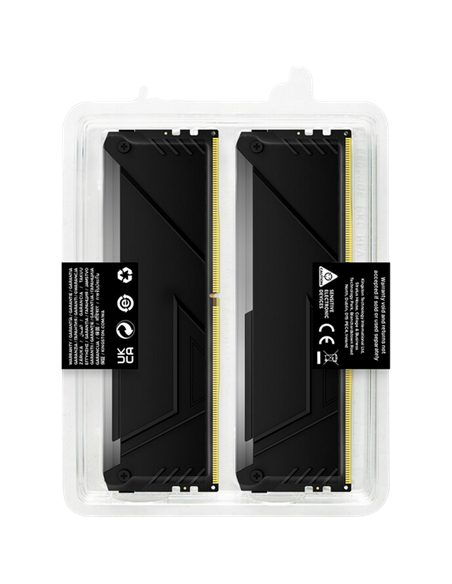 Memorie RAM Kingston FURY Beast RGB, DDR4 SDRAM, 3600 MHz, 32 GB, KF436C18BB2AK2/32
