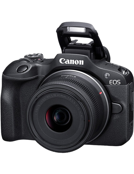 Беззеркальный фотоаппарат Canon EOS R100 & RF-S 18-45mm f/4.5-6.3 IS STM & RF-S 55-210mm f/5-7.1 IS STM KIT