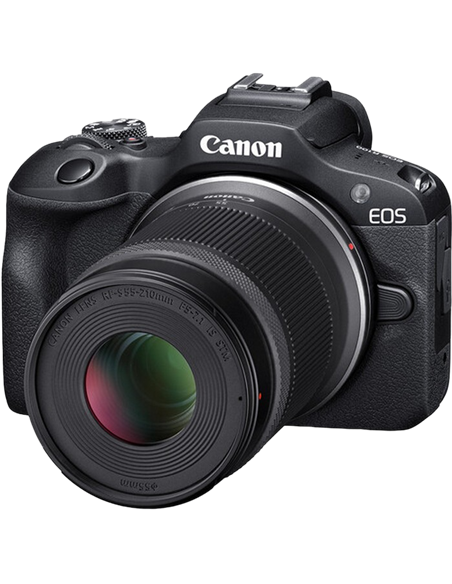 Беззеркальный фотоаппарат Canon EOS R100 & RF-S 18-45mm f/4.5-6.3 IS STM & RF-S 55-210mm f/5-7.1 IS STM KIT