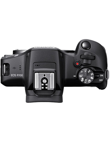 Aparat Foto Mirrorless Canon EOS R100 & RF-S 18-45mm f/4.5-6.3 IS STM & RF-S 55-210mm f/5-7.1 IS STM KIT