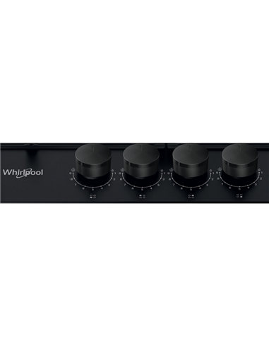 Plită pe gaz Whirlpool TKRL 661 NB, Negru