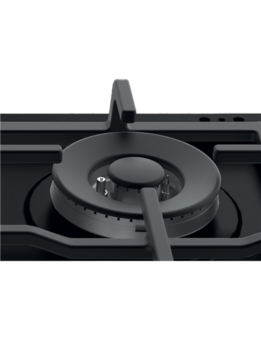 Plită pe gaz Whirlpool TKRL 661 NB, Negru