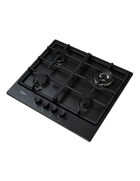 Plită pe gaz Whirlpool TKRL 661 NB, Negru