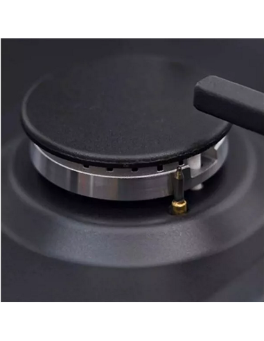 Plită pe gaz Whirlpool TKRL 661 NB, Negru