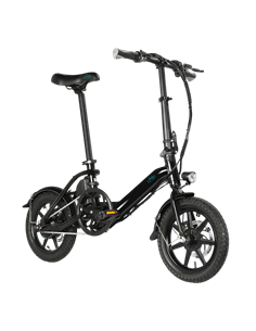 Bicicletă Electrică Fiido D3PRO, Negru 2