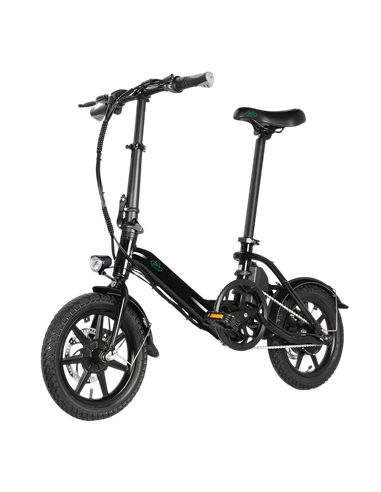Bicicletă Electrică Fiido D3PRO, Negru