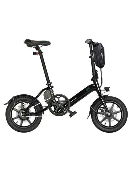 Bicicletă Electrică Fiido D3PRO, Negru