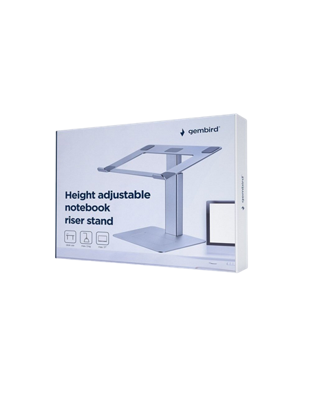 Stand pentru laptop Gembird NBS-D1-02, Argintiu
