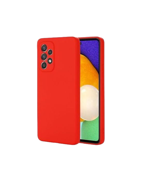 Husă Xcover Galaxy A03 - Liquid Silicone, Roșu