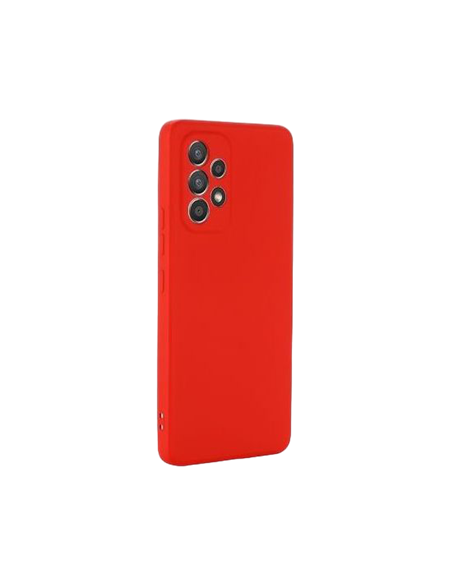 Husă Xcover Galaxy A03 - Liquid Silicone, Roșu