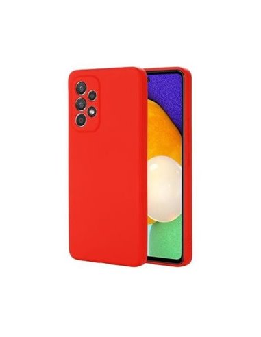 Чехол Xcover Galaxy A03 - Liquid Silicone, Красный
