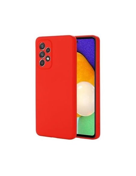 Husă Xcover Galaxy A03 - Liquid Silicone, Roșu