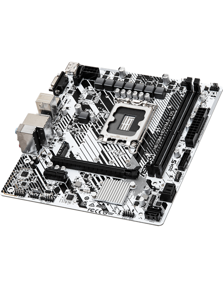 Placă de bază ASRock H610M-HDV/M.2+ D5, LGA1700, Intel H610, Micro-ATX