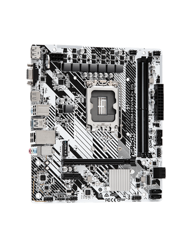 Материнская плата ASRock H610M-HDV/M.2+ D5, LGA1700, Intel H610, Micro-ATX