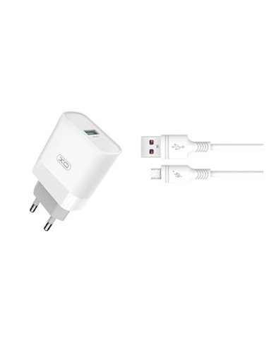 Încărcător XO L63, 15W, Alb