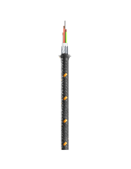 Кабель для зарядки и передачи данных Cellularline Strong Cable, Lightning/USB Type-C, 2м, Чёрный