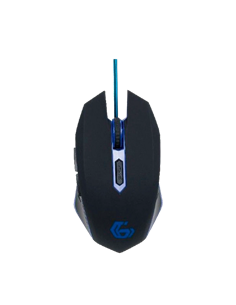 Игровая мышь Gembird MUSG-001-B, Черный/Синий