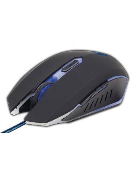 Игровая мышь Gembird MUSG-001-B, Черный/Синий