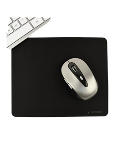 Mouse Pad Gembird MP-S-BK-M, 260mm x 220mm, Negru 2
