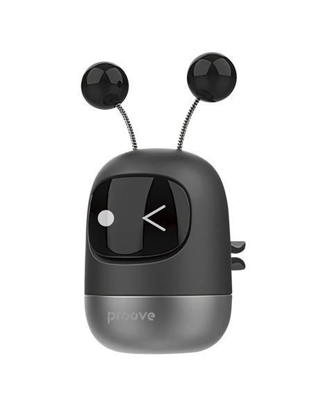 Aromatizator auto Proove Emoji Robot Playful, Negru