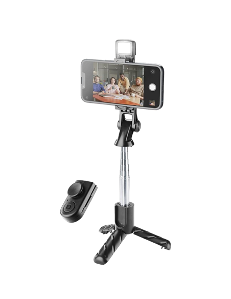Монопод для селфи Cellularline Tripod Sparkle, Чёрный