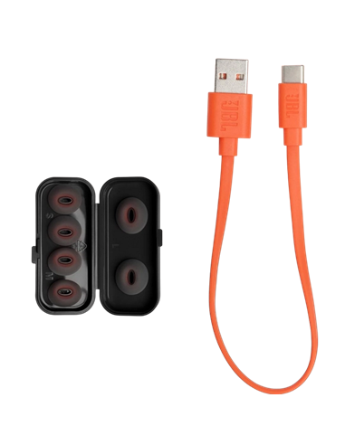 Căști JBL Tune Flex Ghost Edition, Negru