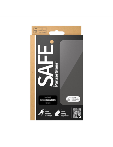 Sticlă de protecție PanzerGlass SAFE. Ultra-Wide Fit Samsung Galaxy S23 FE, Transparent