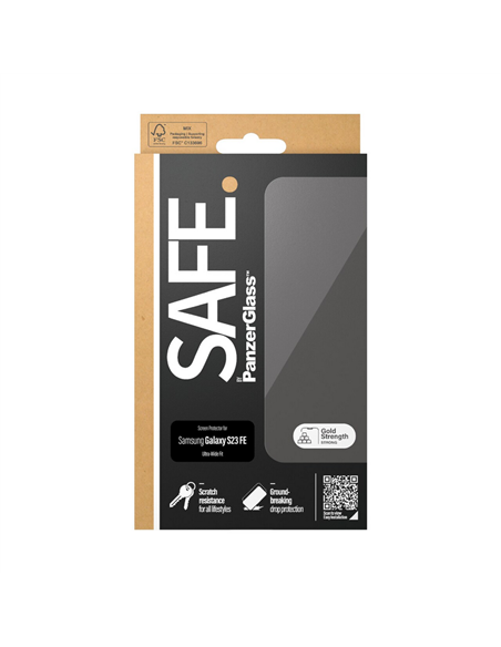 Sticlă de protecție PanzerGlass SAFE. Ultra-Wide Fit Samsung Galaxy S23 FE, Transparent