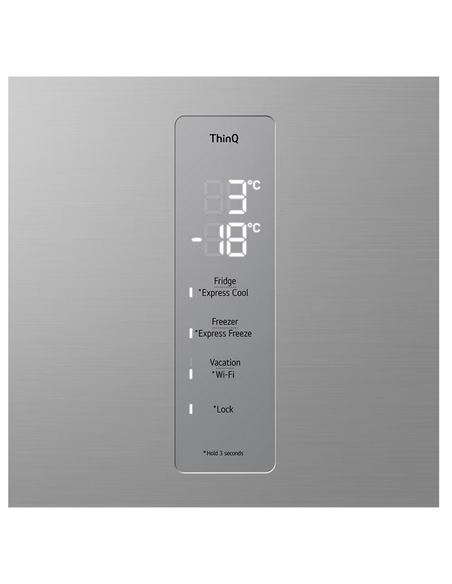 Frigider LG GBV7270CPY, Argintiu