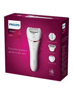 Эпилятор Philips BRE735/00, Белый | Розовый 2