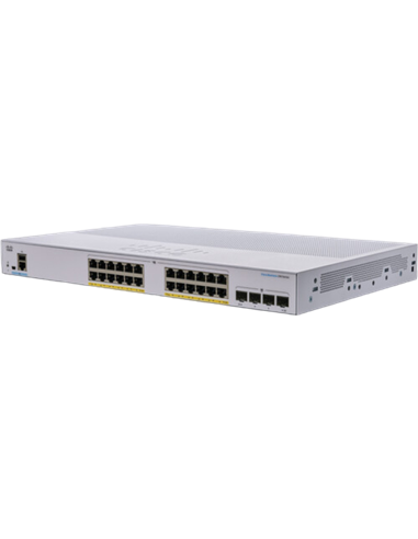 Сетевой коммутатор Cisco CBS250-24P-4G, 24x 10/100/1000 Мбит/с