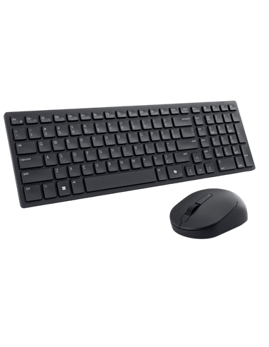 Клавиатура и мышь DELL KM555, Беспроводное, Чёрный