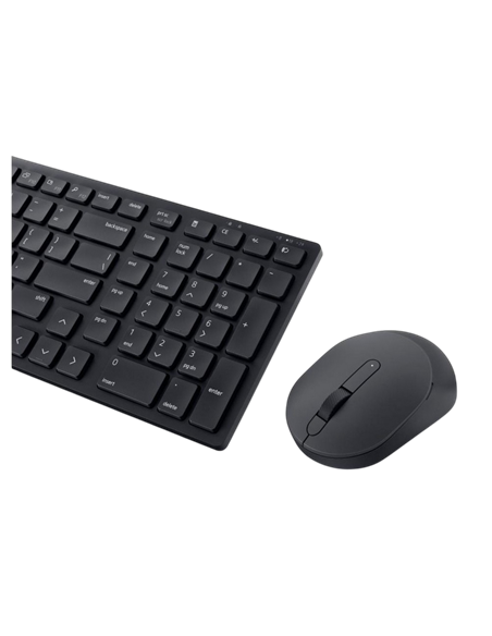 Клавиатура и мышь DELL KM555, Беспроводное, Чёрный