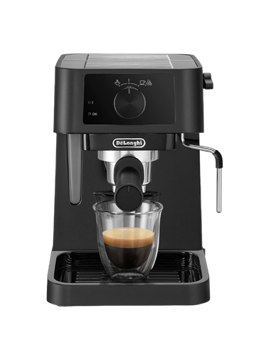 Кофеварка рожковая DeLonghi EC230BK, 1100Вт, Чёрный