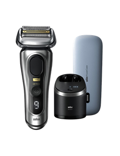 Электробритва мужская Braun 9 PRO+ 9577cc, Серебристый