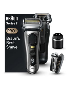 Электробритва мужская Braun 9 PRO+ 9577cc, Серебристый 2