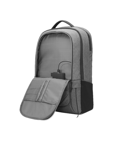 Rucsac pentru Laptop Lenovo Business Casual, 17", Poliester, Gri